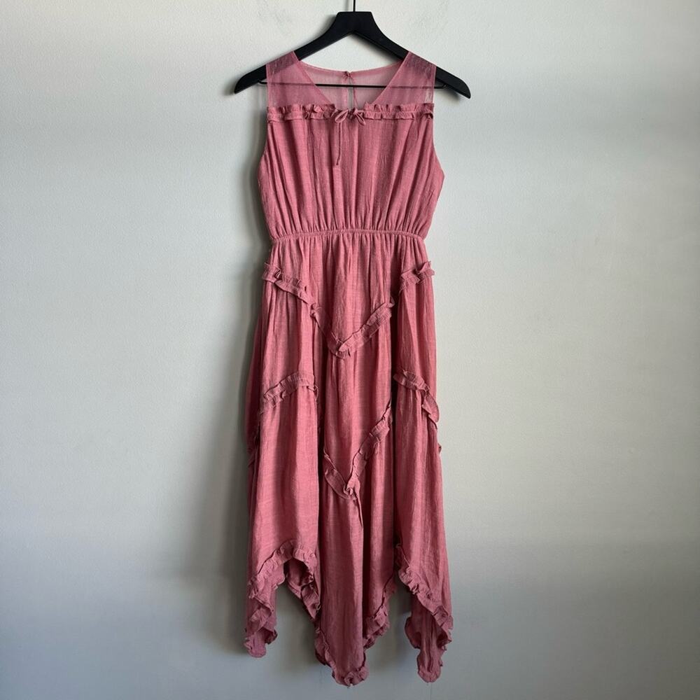 Joyfolie Mia Joy Madison Dress in Rose Pink Size 12 - Picture 2 of 10